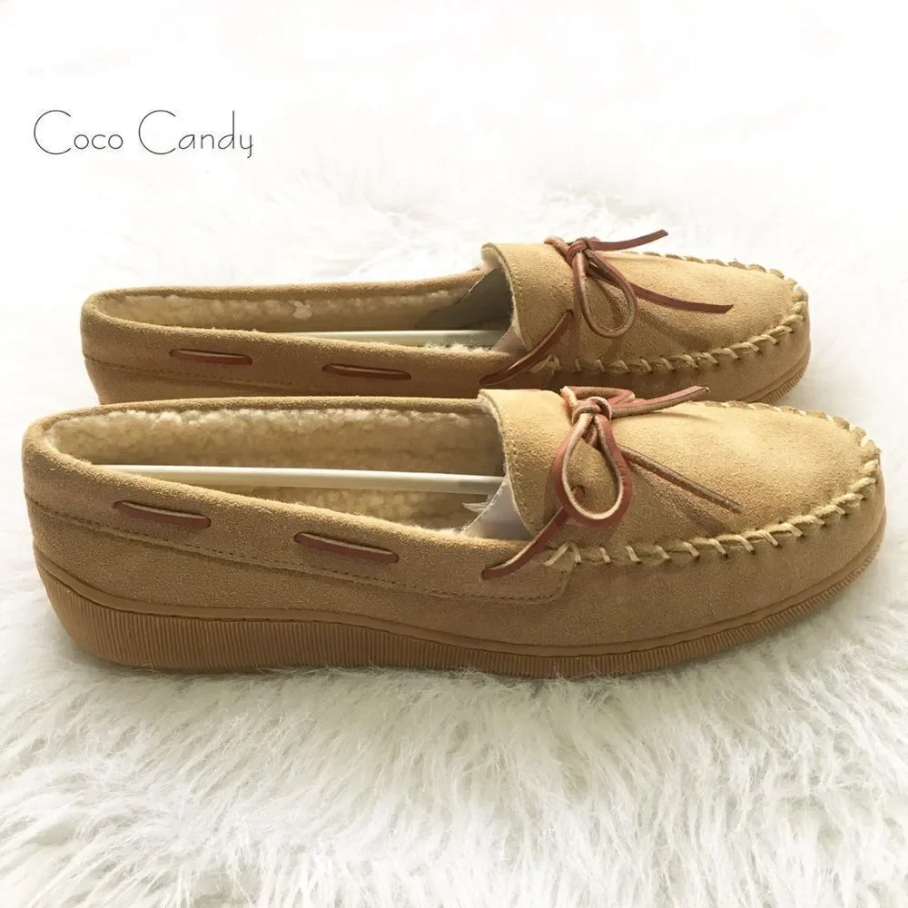 🆕Hush Puppies Leather Slip On Men’s Slippers